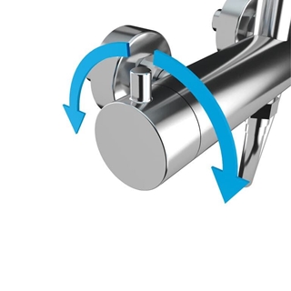 Columna de ducha inverter R cromo monomando - Imagen 2