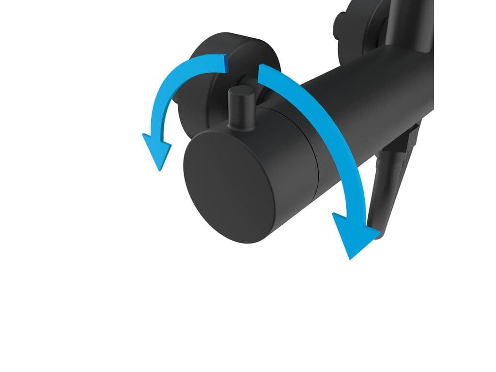 Columna de ducha inverter R negro monomando - Imagen 2