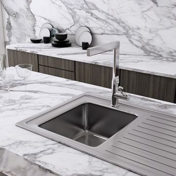 Grifo cocina monomando dior cromo - Imagen 2