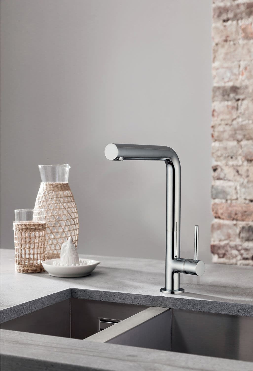 Grifo cocina monomando silver cromo - Imagen 2