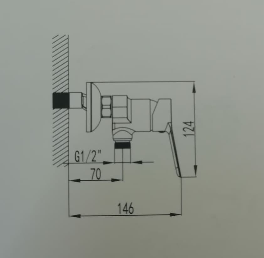 Columna de ducha blanca inverter R IO GME - 3080BL