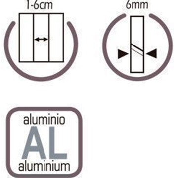 Mampara frontal ducha basic - Imagen 2
