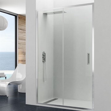 Mampara frontal ducha Prestige 1 fijo + 1 corredera - Imagen 1