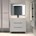 Mueble Atka 80cm acabado blanco brillo - Imagen 2
