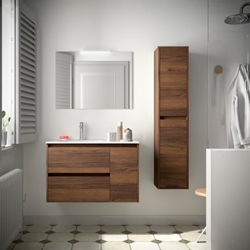 Mueble baño Noja 850 2 cajones+puerta - Imagen 1