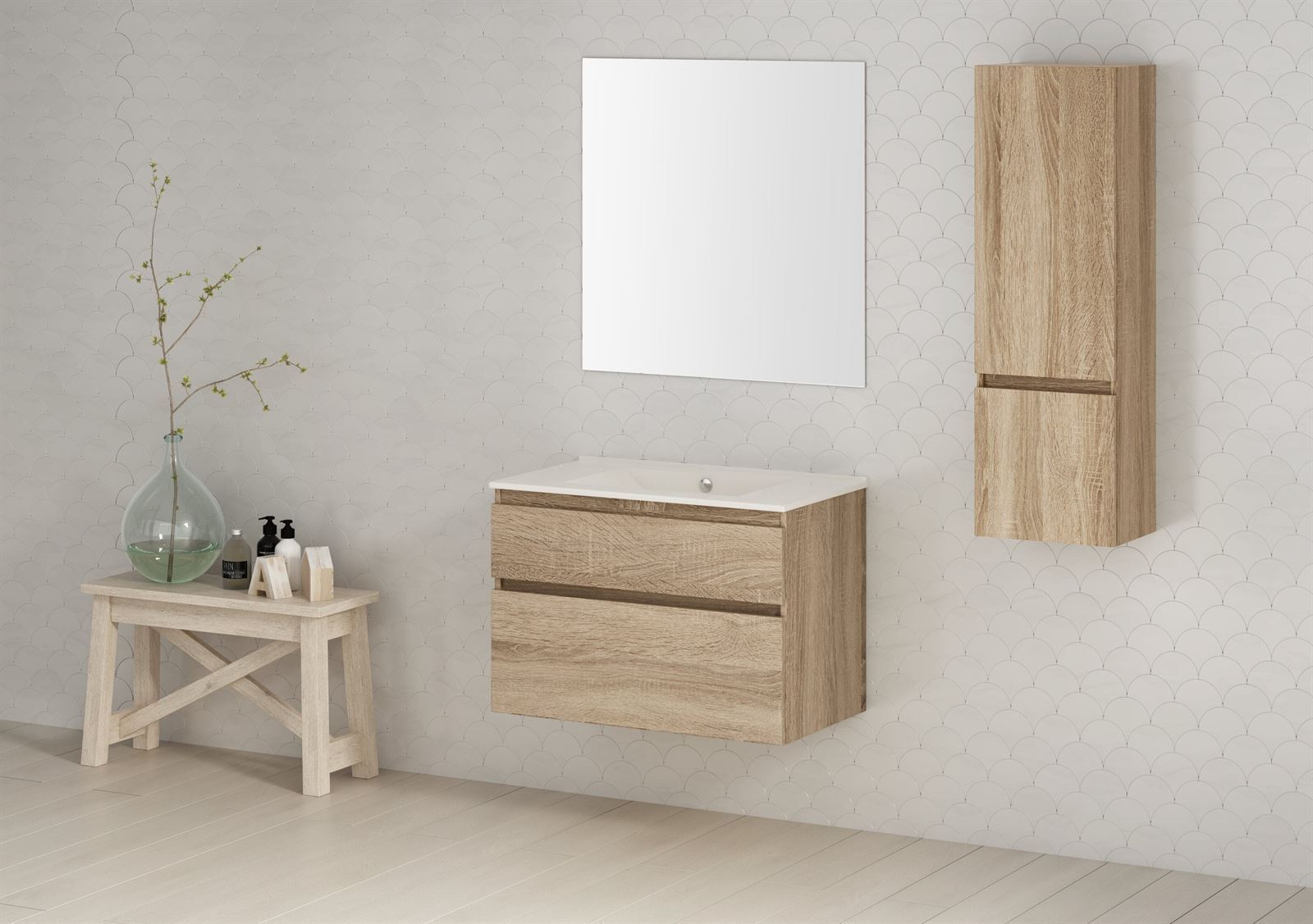 Mueble de baño Sahara (2 cajones) - Imagen 1