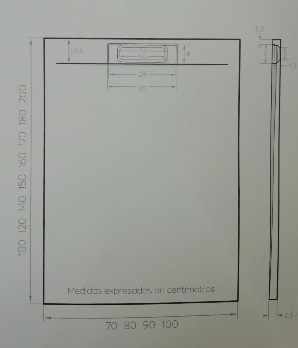 Plato de ducha Hermes - Imagen 3