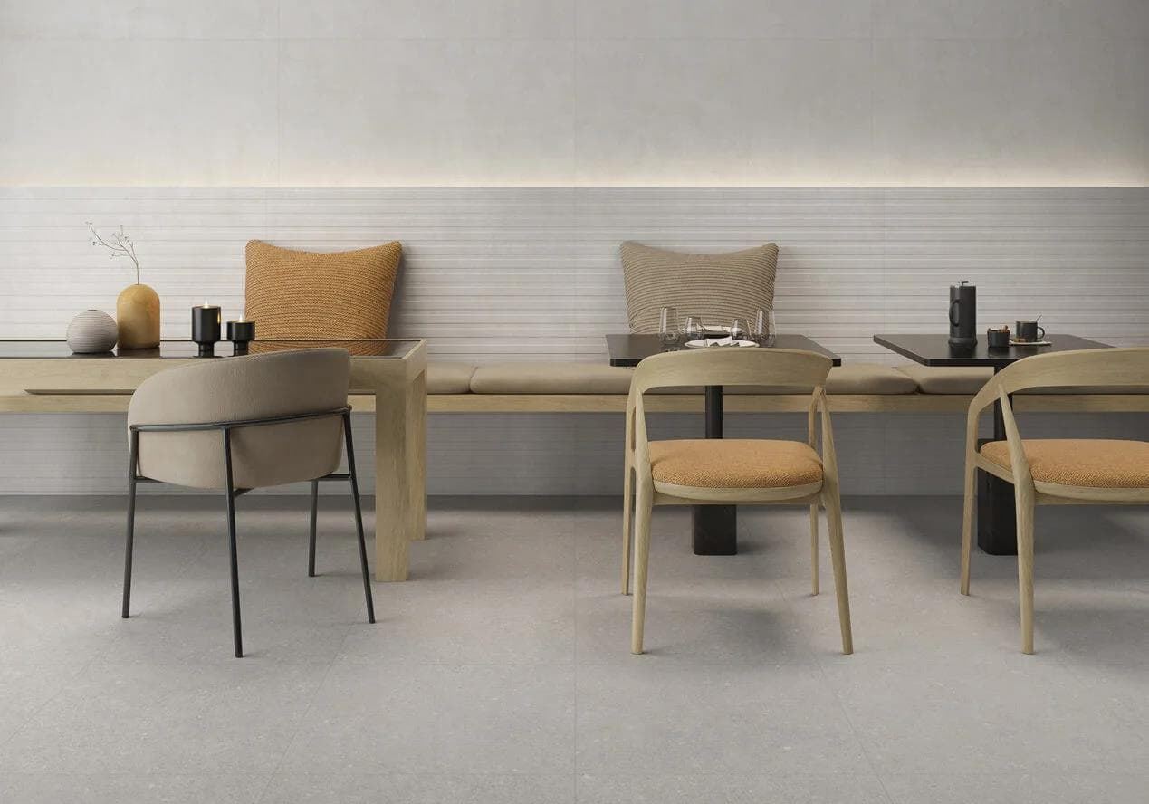 Porcelánico Laza perla rectificado - Imagen 2